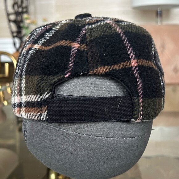 Isabel Marant Tyron checked baseball cap main image 8